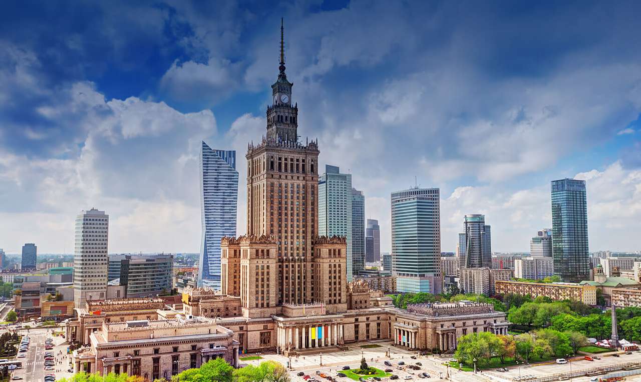 Pałac Kultury i Nauki w Warszawie puzzle online