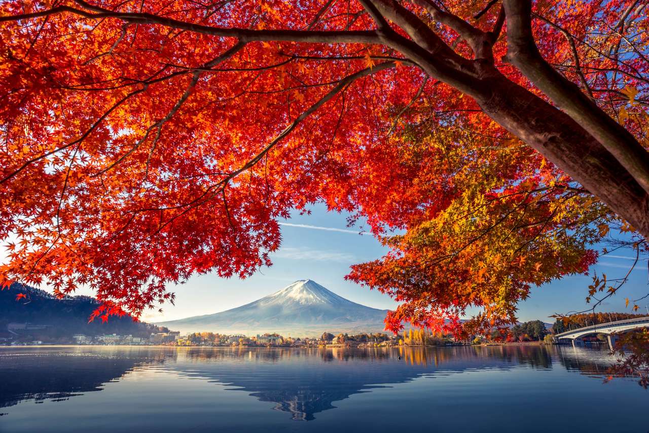 Jesienny czas w Japonii puzzle online