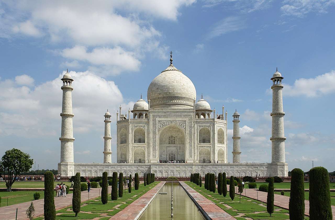 Mauzoleum Tadż Mahal (Indie) puzzle online