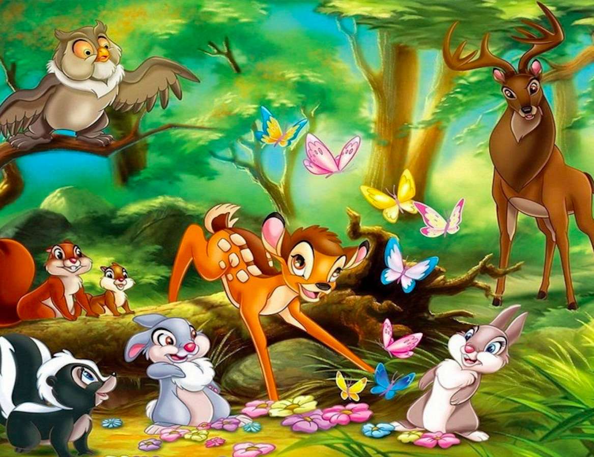 Urocza słodka Bambi II 2006 puzzle online