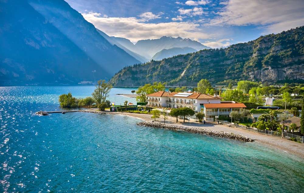 Jezioro Garda- największe jezioro Włoch puzzle online
