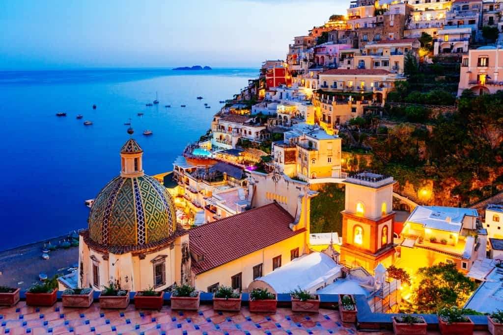 Wybrzeże Amalfi we Włoszech puzzle online