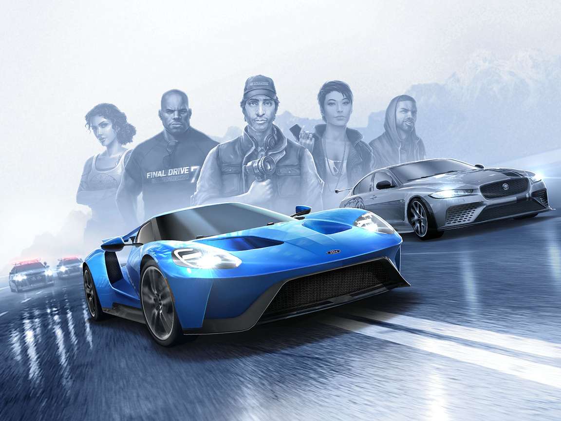 Potrzeba prędkości bez ograniczeń Ford GT 2017 puzzle online