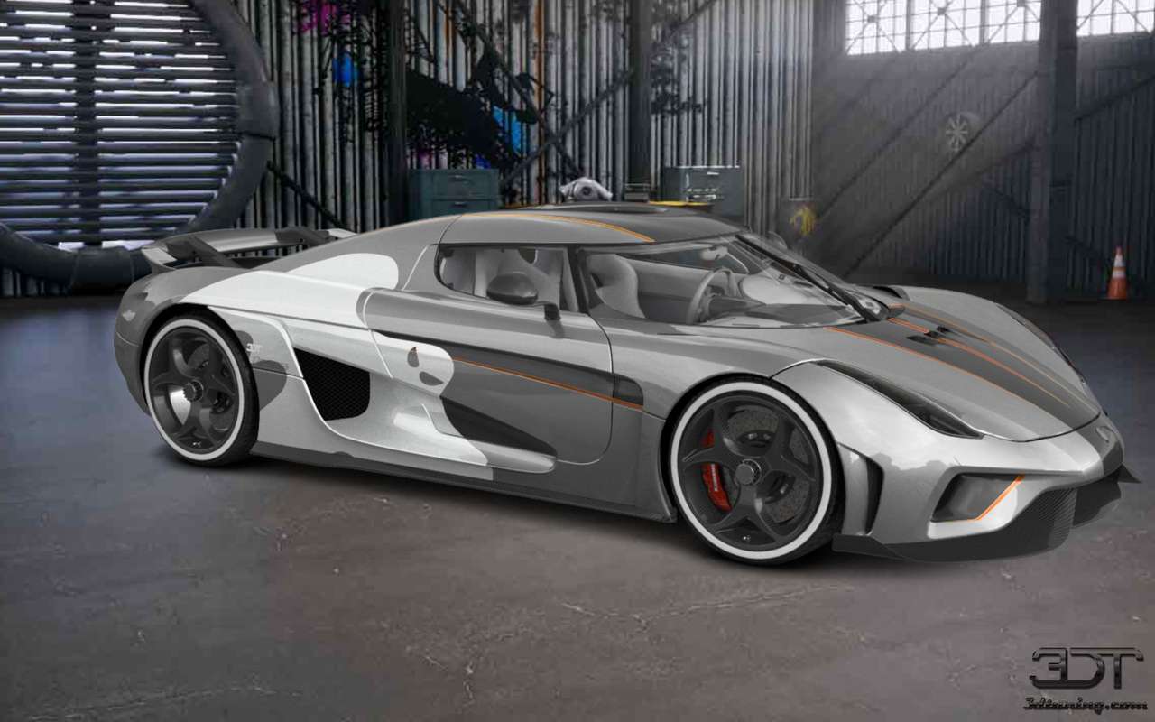 Koenigsegg regera duch puzzle online
