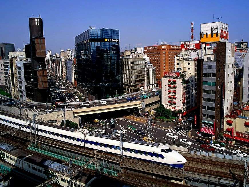 Miasto w Japonii puzzle online