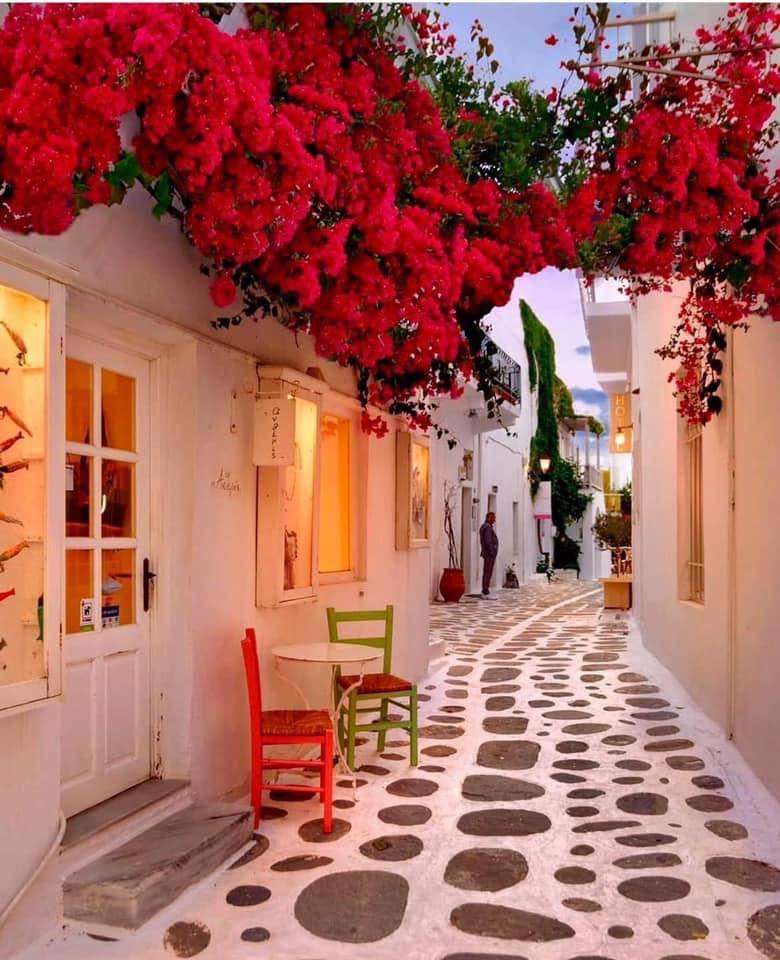 ulica w Grecji puzzle online