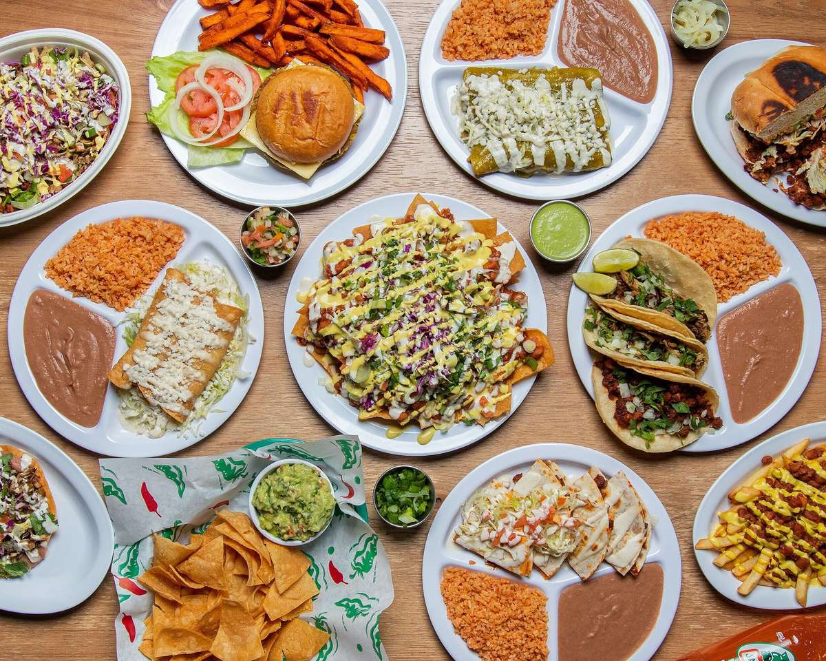 Jedzenie w stylu Tex-Mex puzzle online