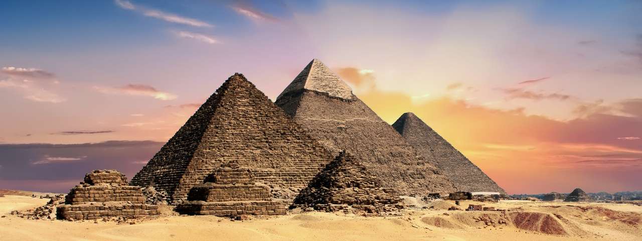 Piramidy Egipt puzzle online