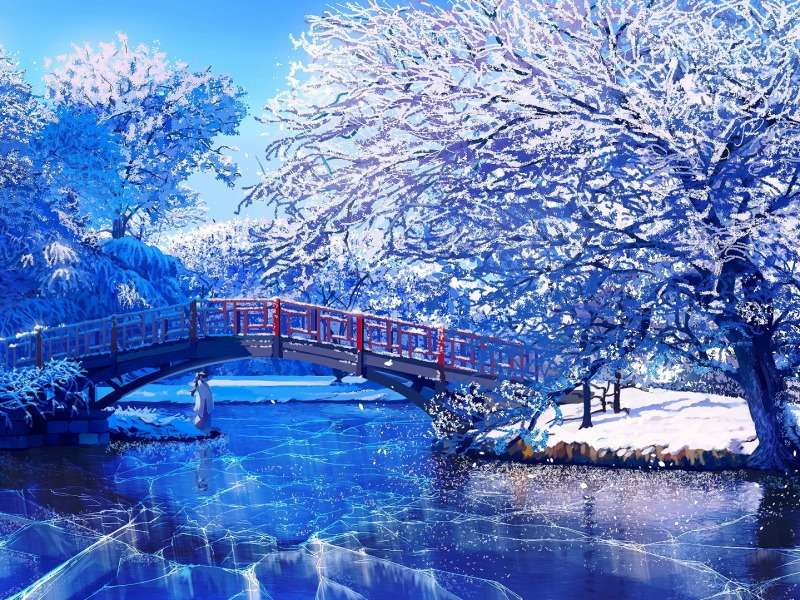 Winter fantasy - Cudo zimowej pory, coś pięknego puzzle online