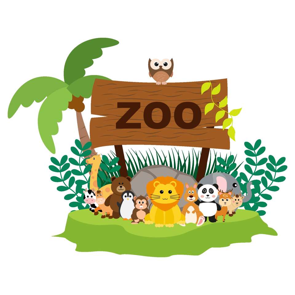 zoo po francusku puzzle online
