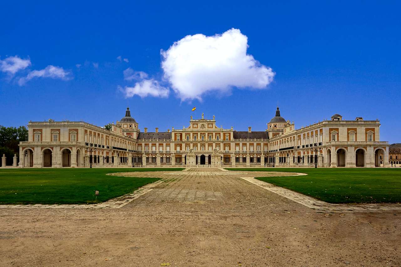 Pałac Królewski w Aranjuez, Madryt, Hiszpania puzzle online