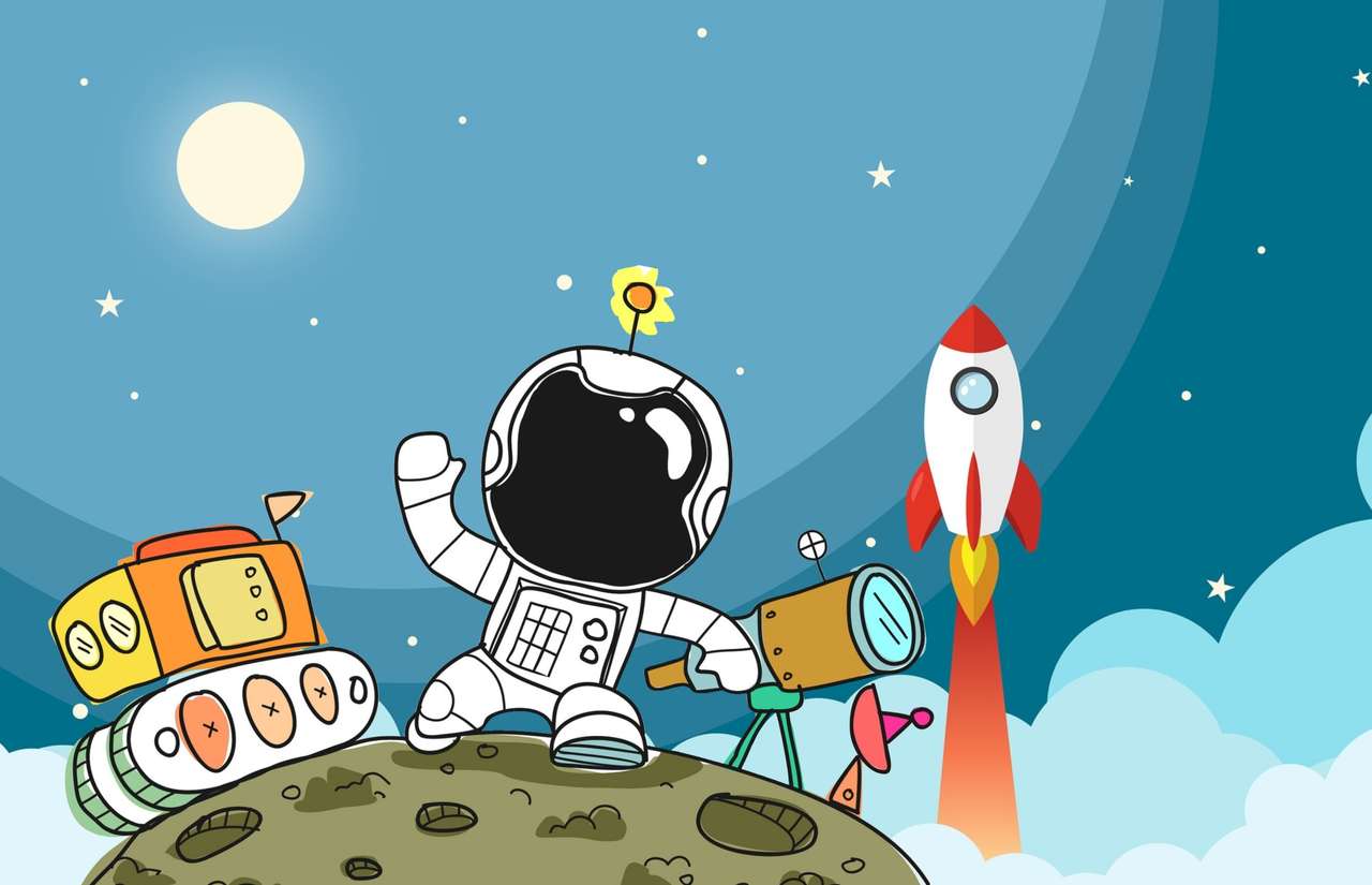 astronauta puzzle puzzle online