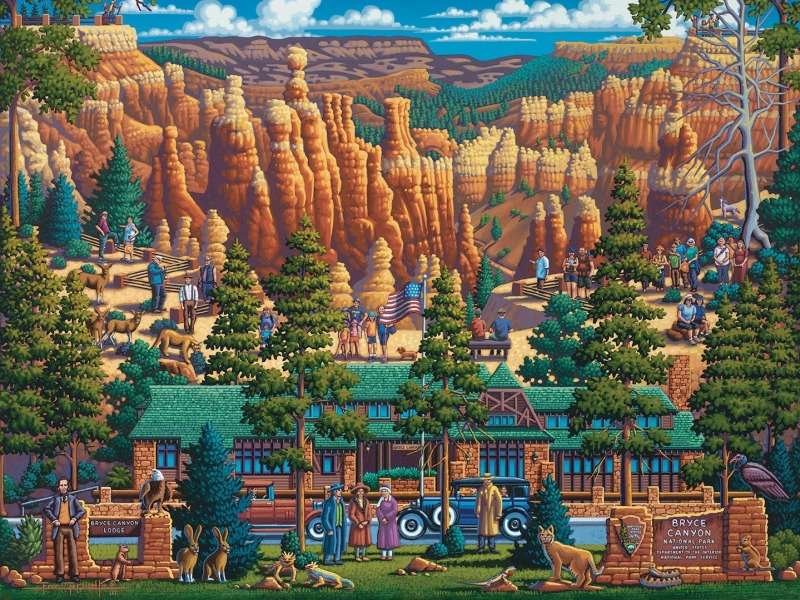 Bryce Canyon-Kanion puzzle online
