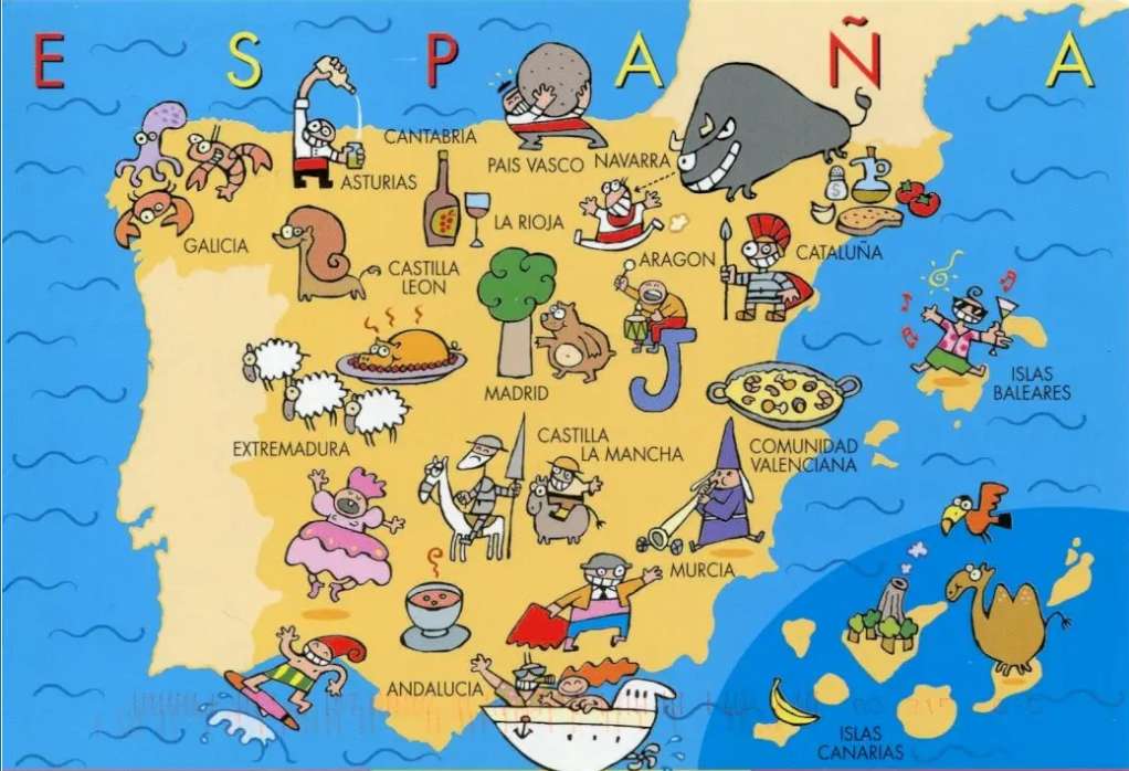 Hiszpania puzzle online