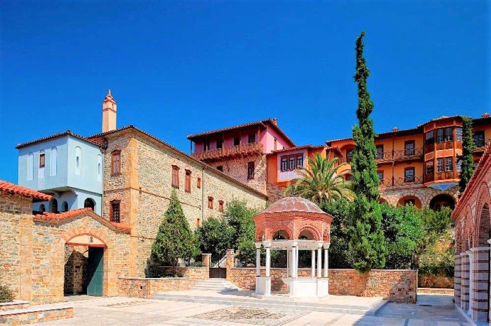 Grecja Zwiastowanie Klasztoru Athos puzzle online