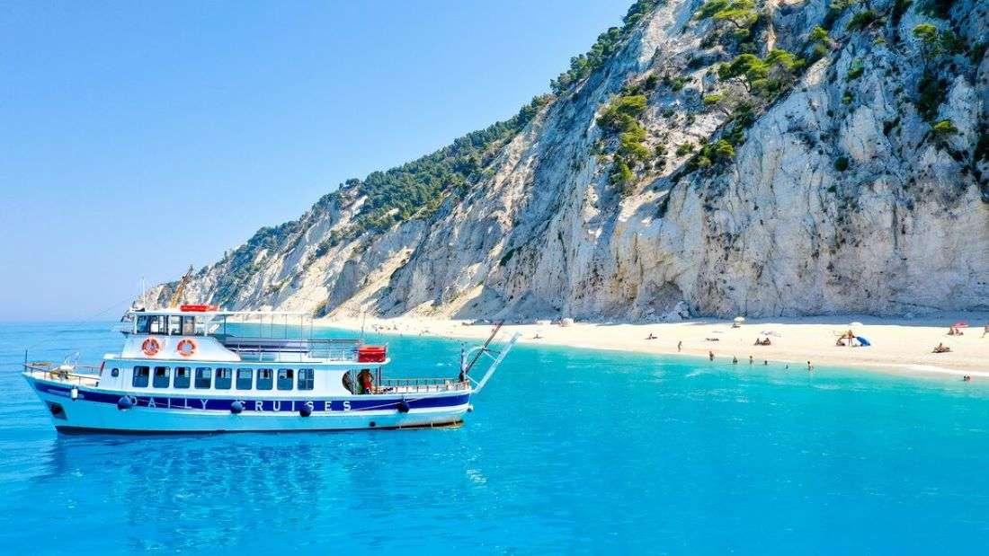 Grecja Epir Rejs statkiem do zatoki puzzle online