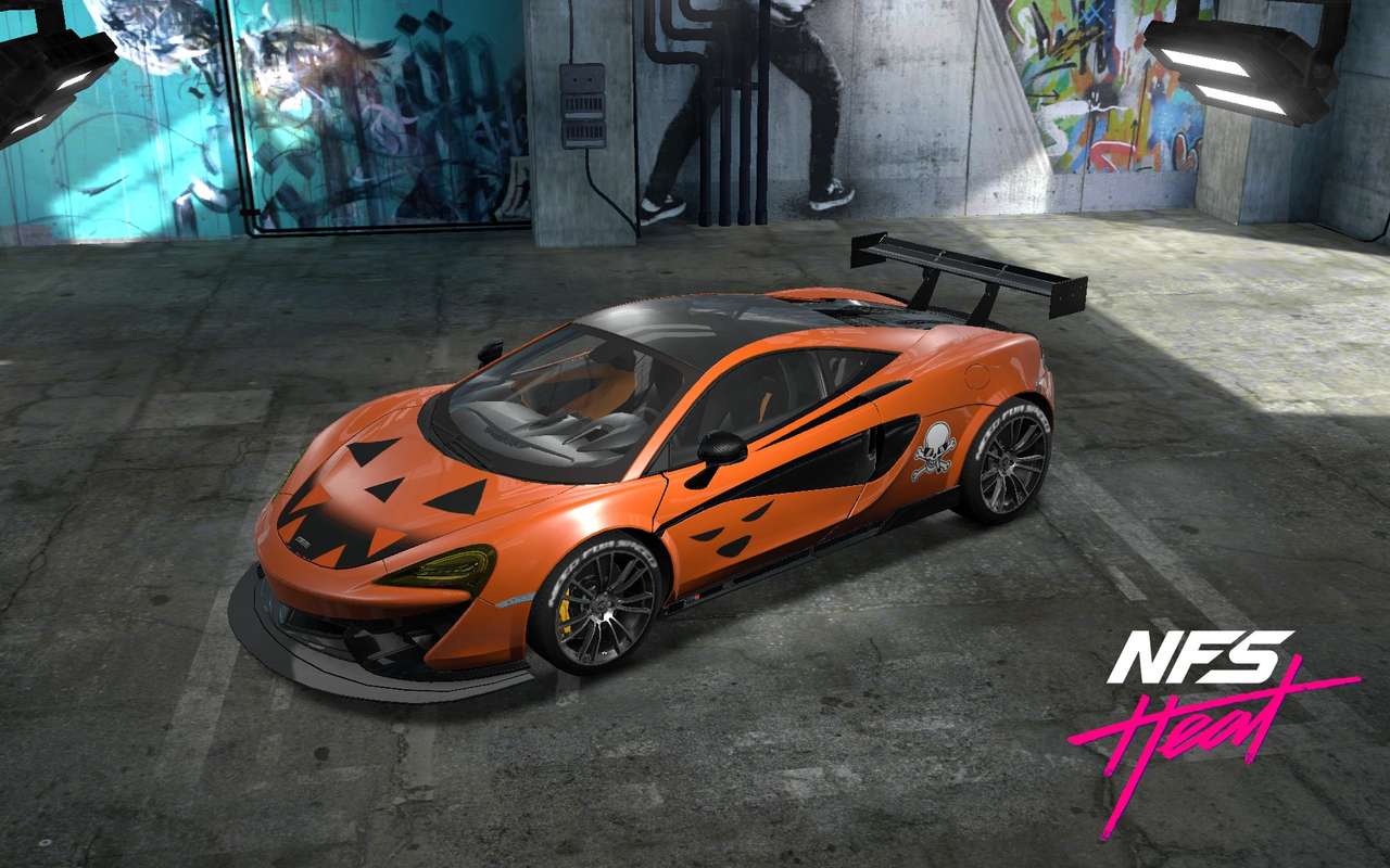 Straszny McLaren 570s puzzle online