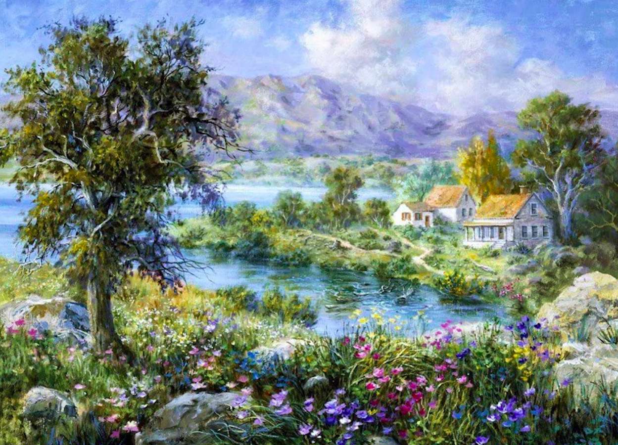 Enchanted Cottage Zaczarowana chatka puzzle online