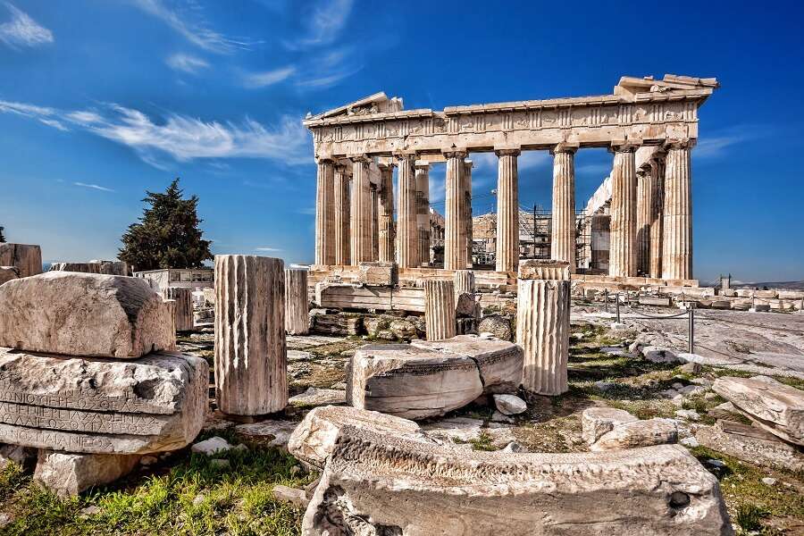 Grecja Attyka Ateny Akropol puzzle online