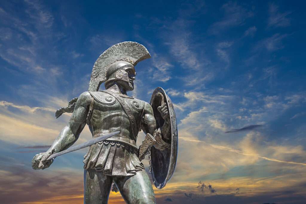 Grecja Peloponez Pomnik Sparta puzzle online