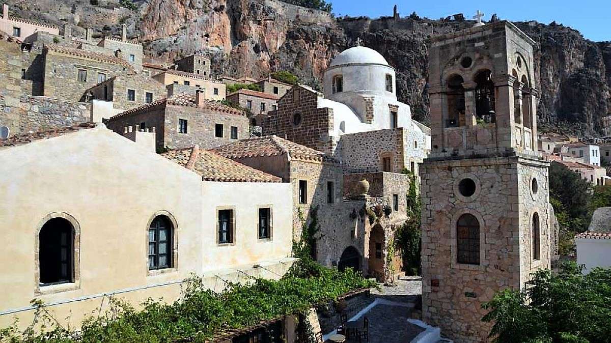 Grecja Peloponez Monemvasia puzzle online