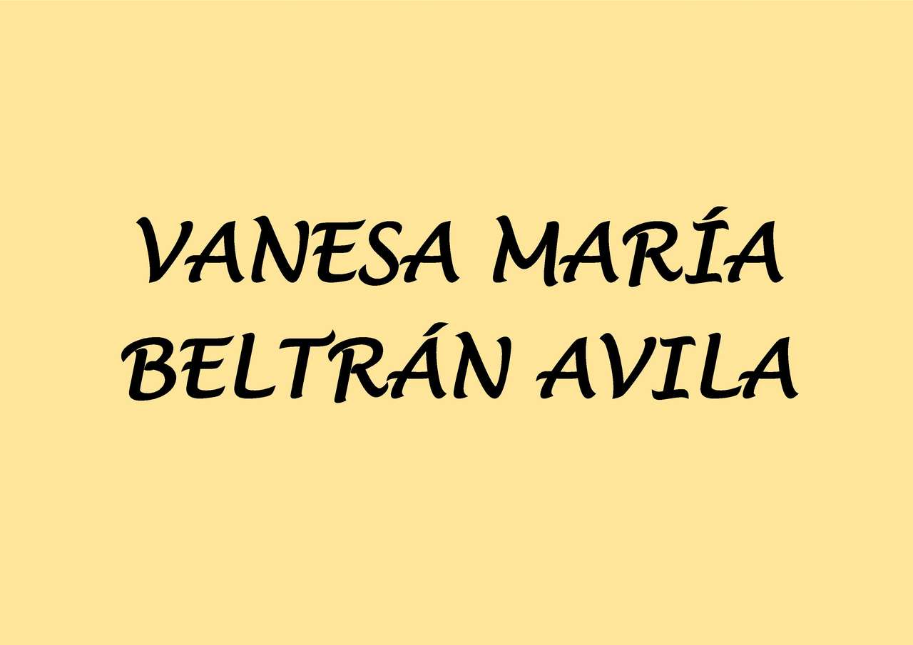 Vanessa Maria puzzle online