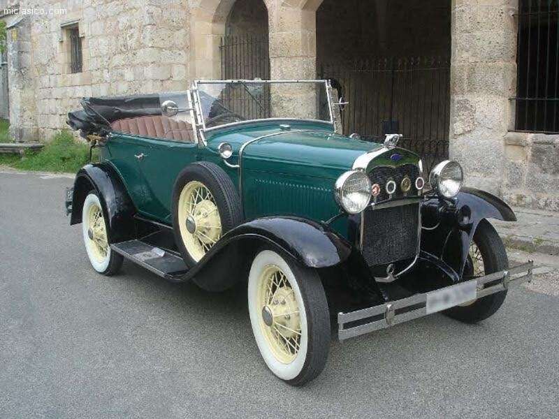 Samochód Ford A Double Phaeton Rok 1930 puzzle online