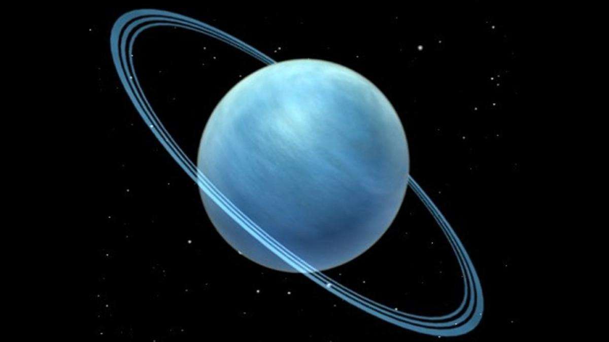 Planeta Uran puzzle online