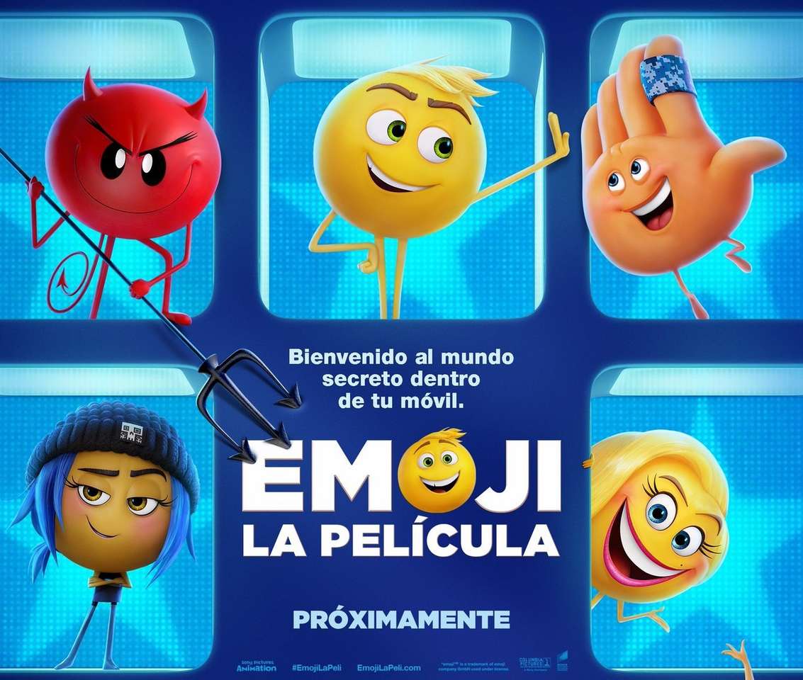 Emoji film puzzle online