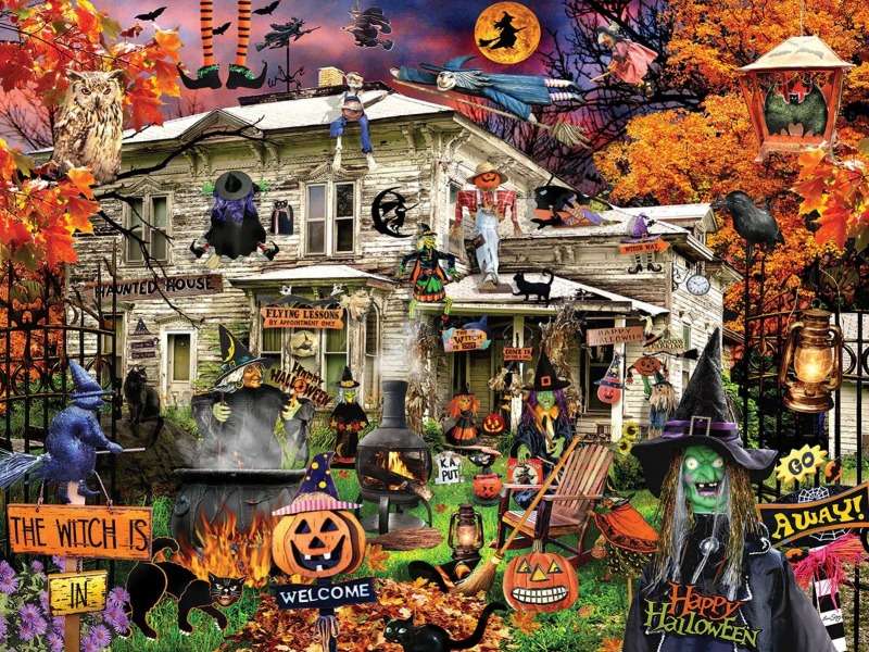 Halloween- Witajcie w świecie czarownic:) puzzle online