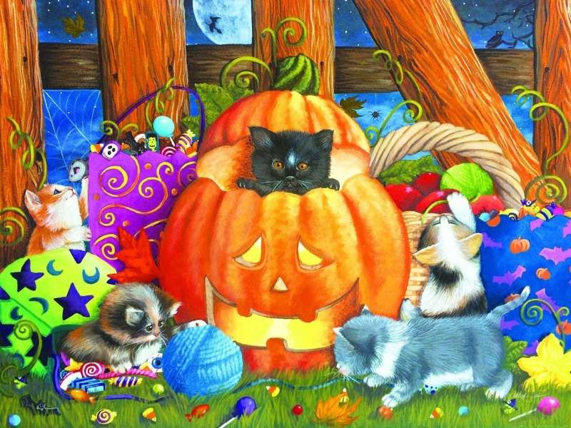 Halloween Surprise -Halloweenowa niespodzianka puzzle online
