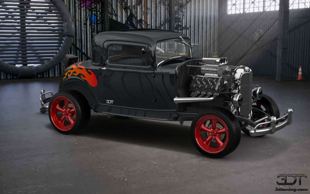 1932 Ford deluxe model b puzzle online