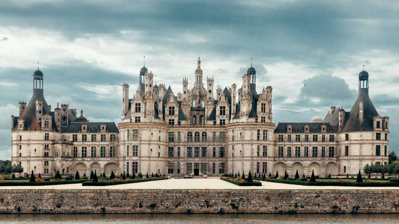 Le Château, Chambord, Francja puzzle online