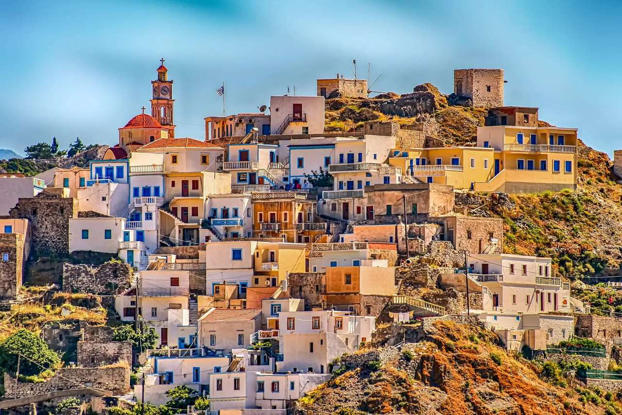 Grecka wyspa Karpathos puzzle online