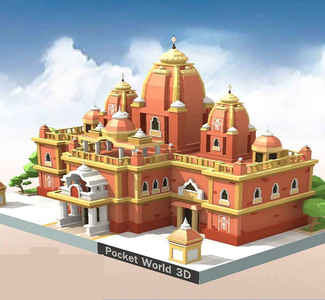 Świątynia indyjska puzzle online