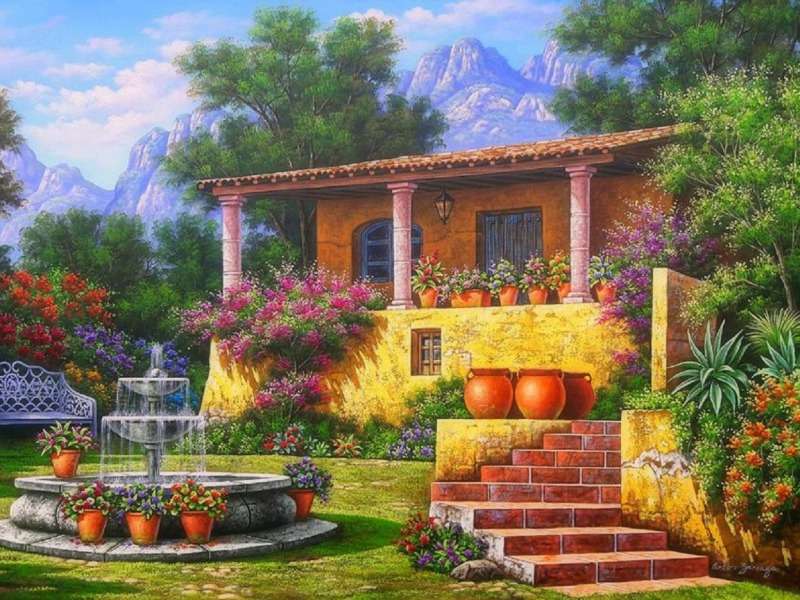 Piękna Hacjenda -Beautiful Hacienda puzzle online