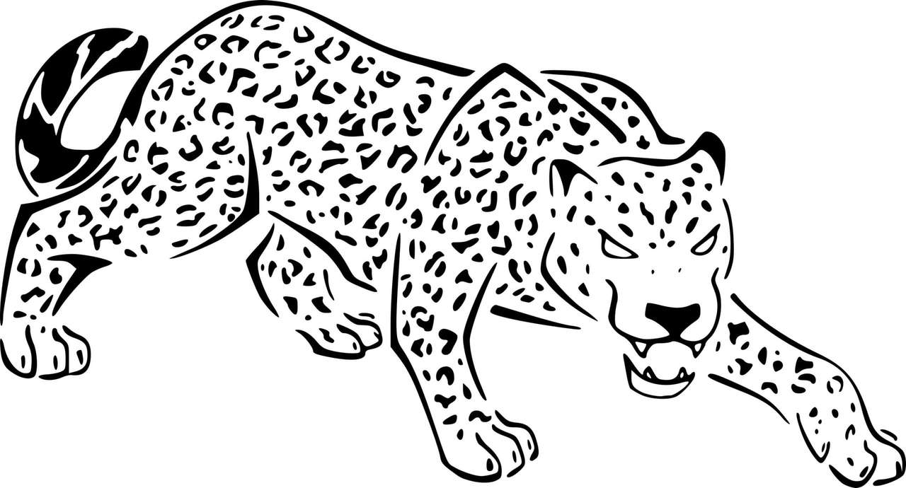 jaguar człowiek puzzle online