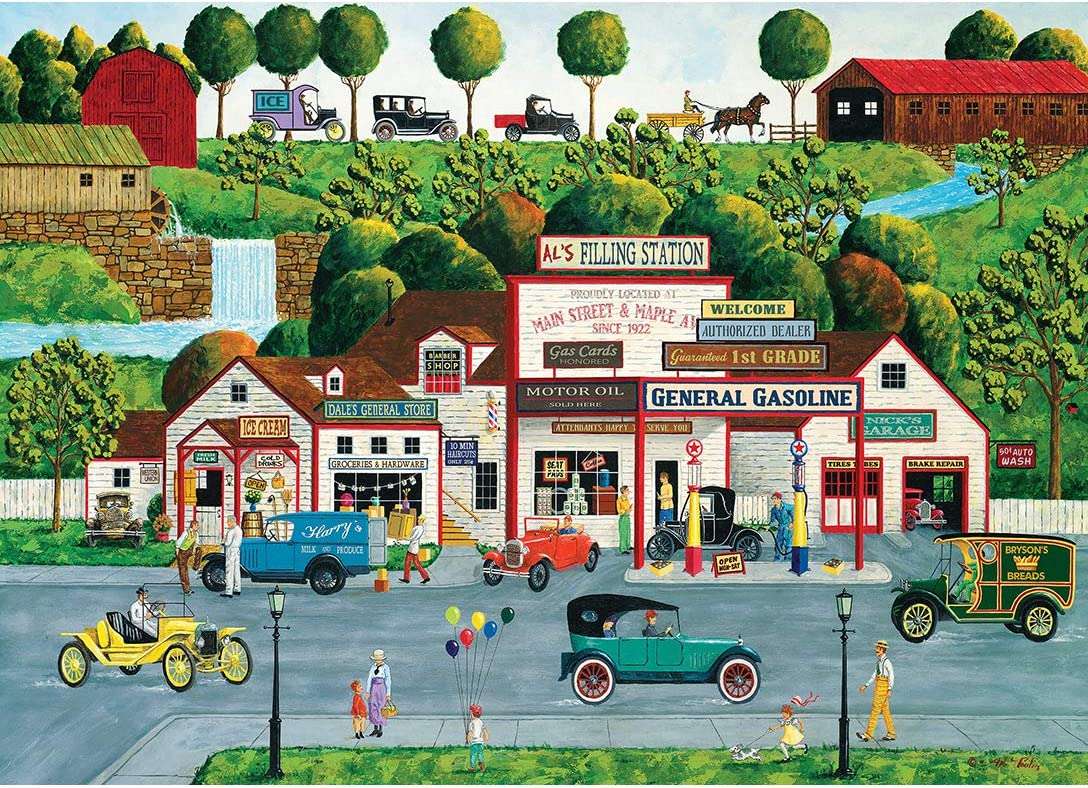 Hometown gallery puzzle