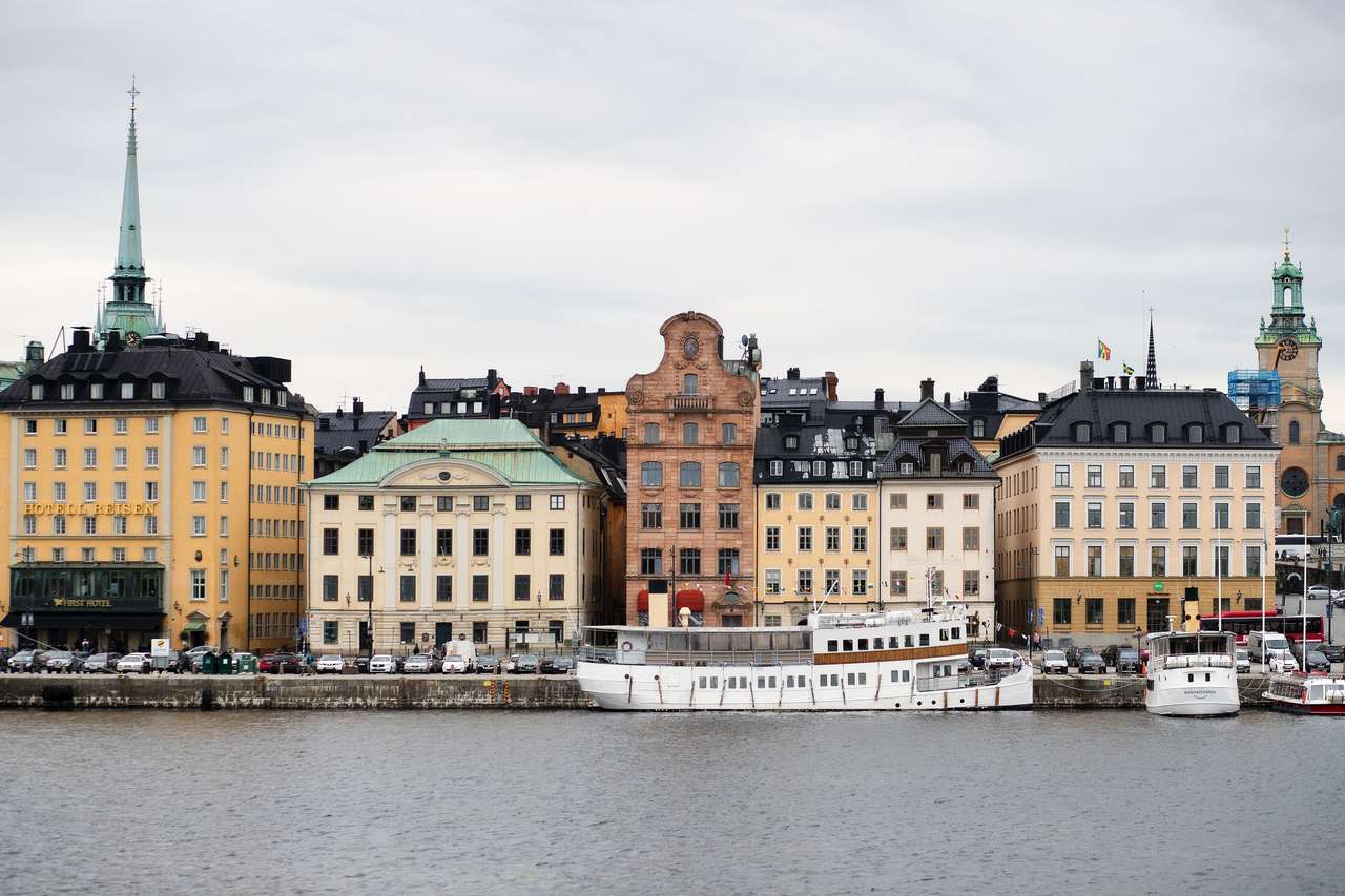 Gamlastan, Sztokholm, Szwecja puzzle online