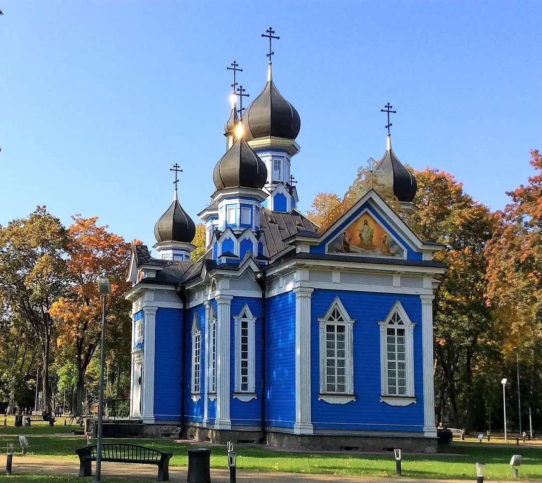 Litwa Druskienniki Rosyjski Kościół Prawosławny puzzle online