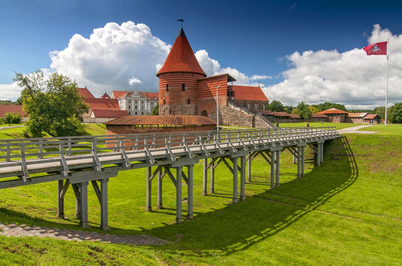 Kompleks zamkowy w Kownie na Litwie puzzle online