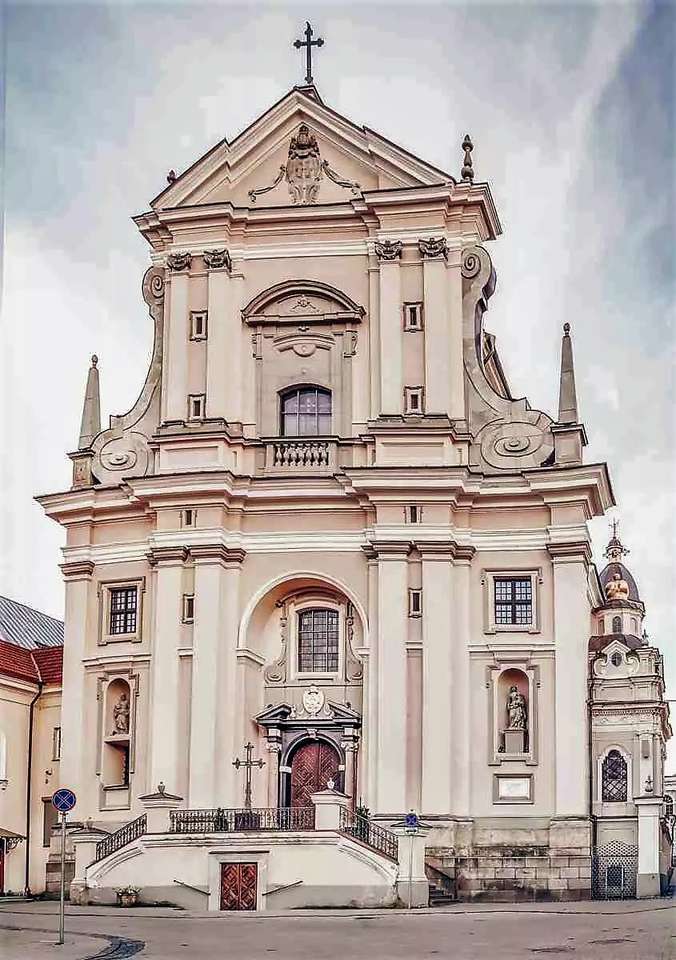 Litwa Wilno Kościół św. Teresy puzzle online