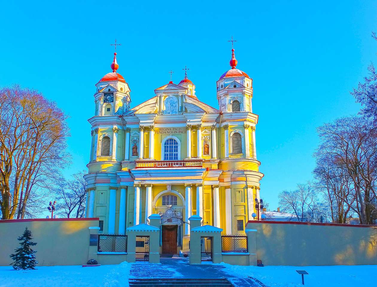 Litwa Wilno Kościół św Piotra i Pawła puzzle online
