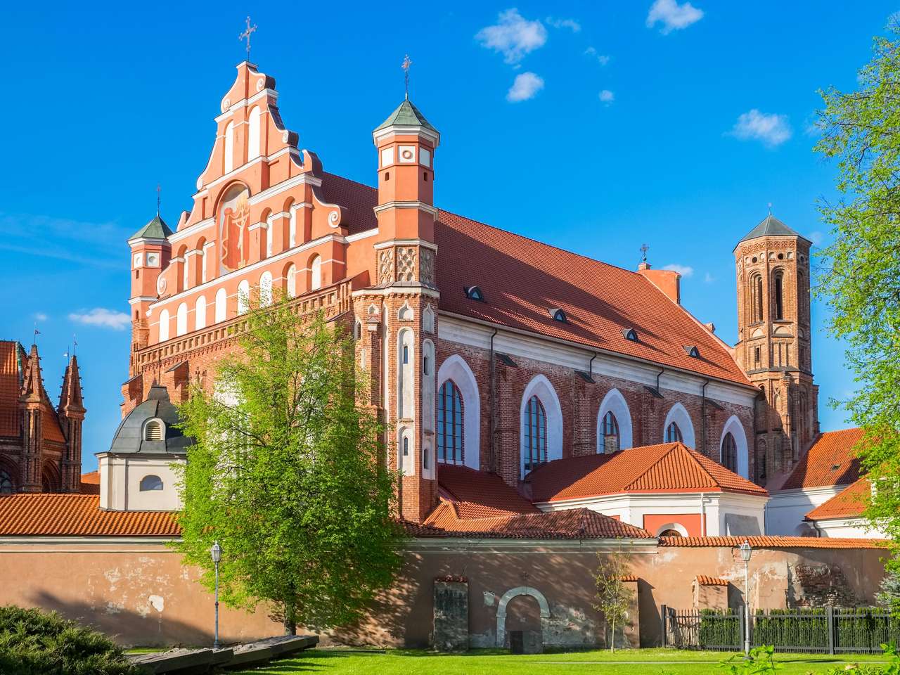 Litwa Kościoły wileńskie puzzle online