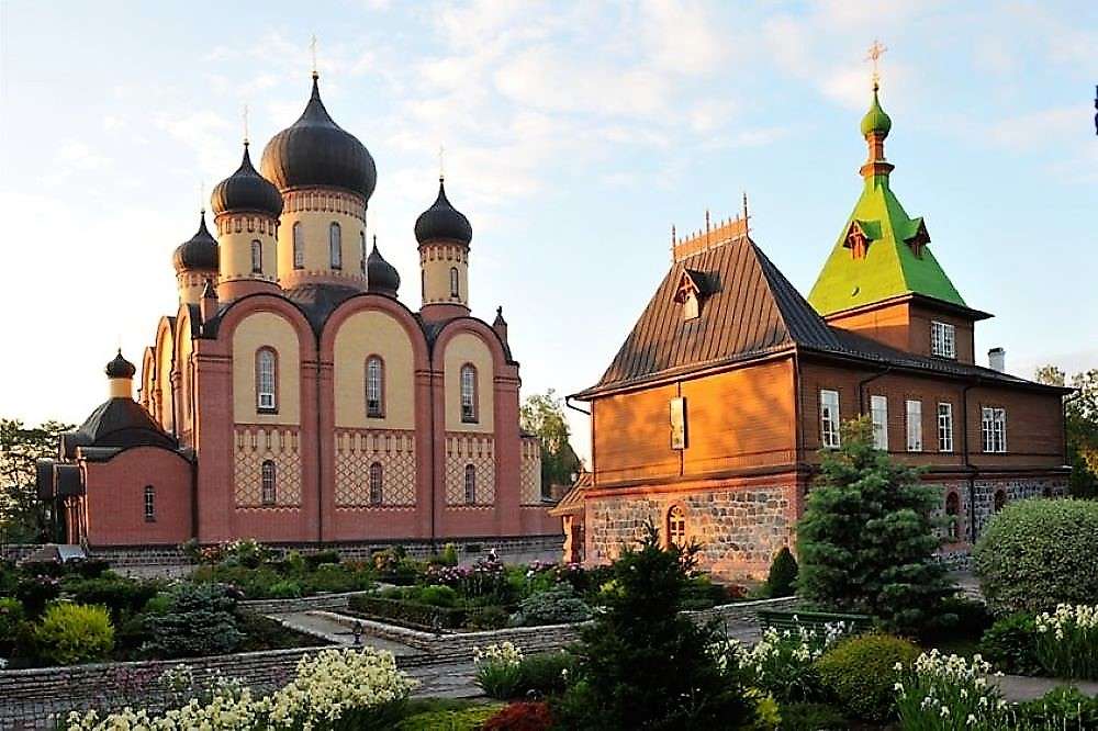 Klasztor prawosławny w Estonii puzzle online