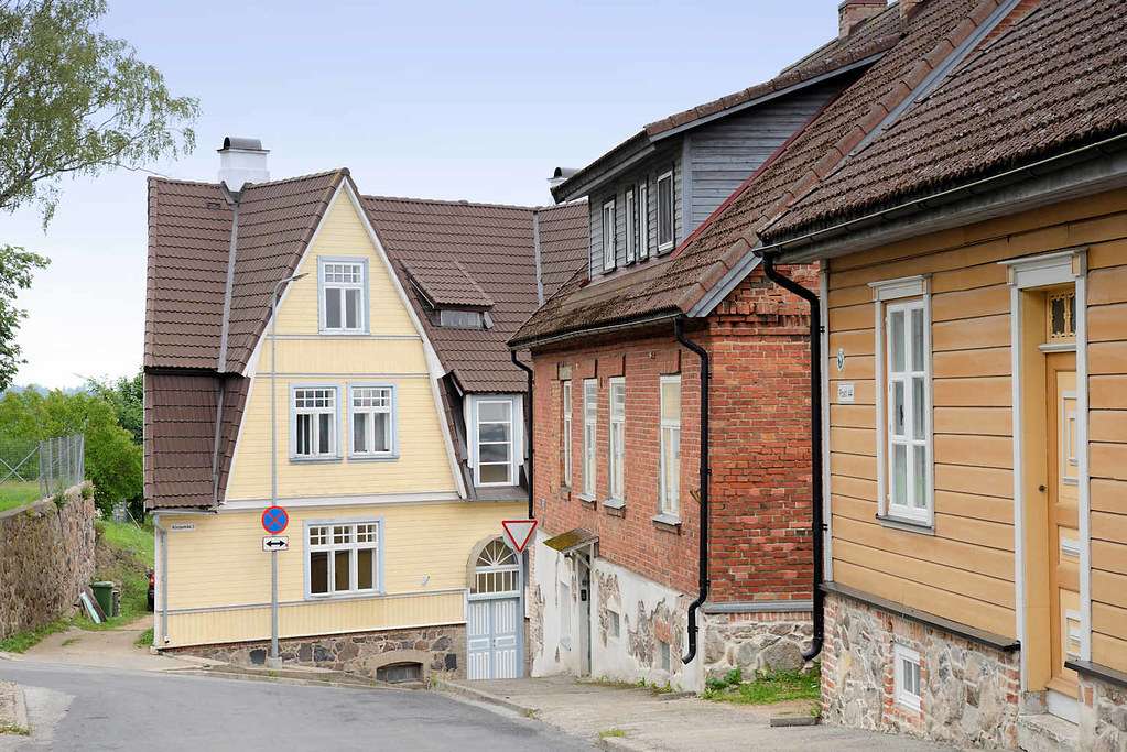 Ulica Estonii w Viljandi puzzle online