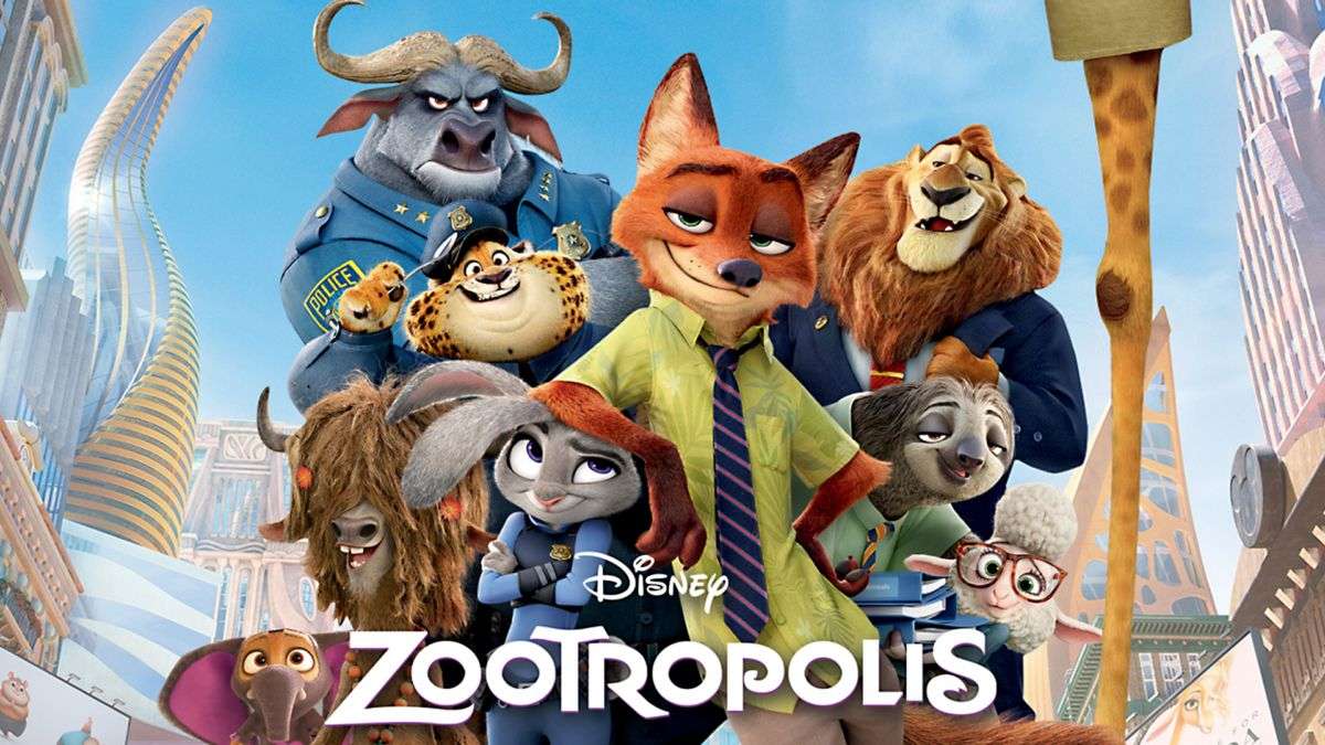Zootropolis Disneya puzzle online
