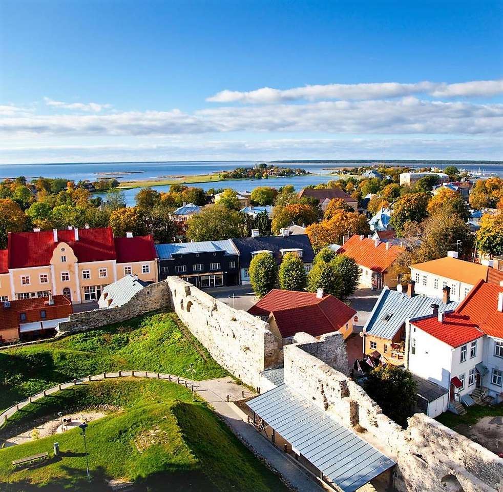 Estońskie miasto Haapsalu puzzle online