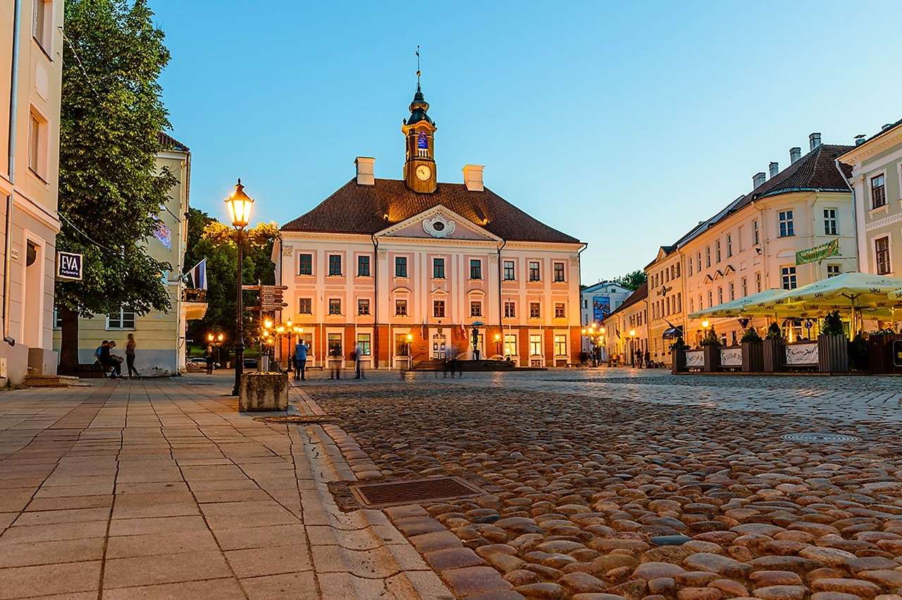 Estonia Ratusz Miasta Tartu puzzle online