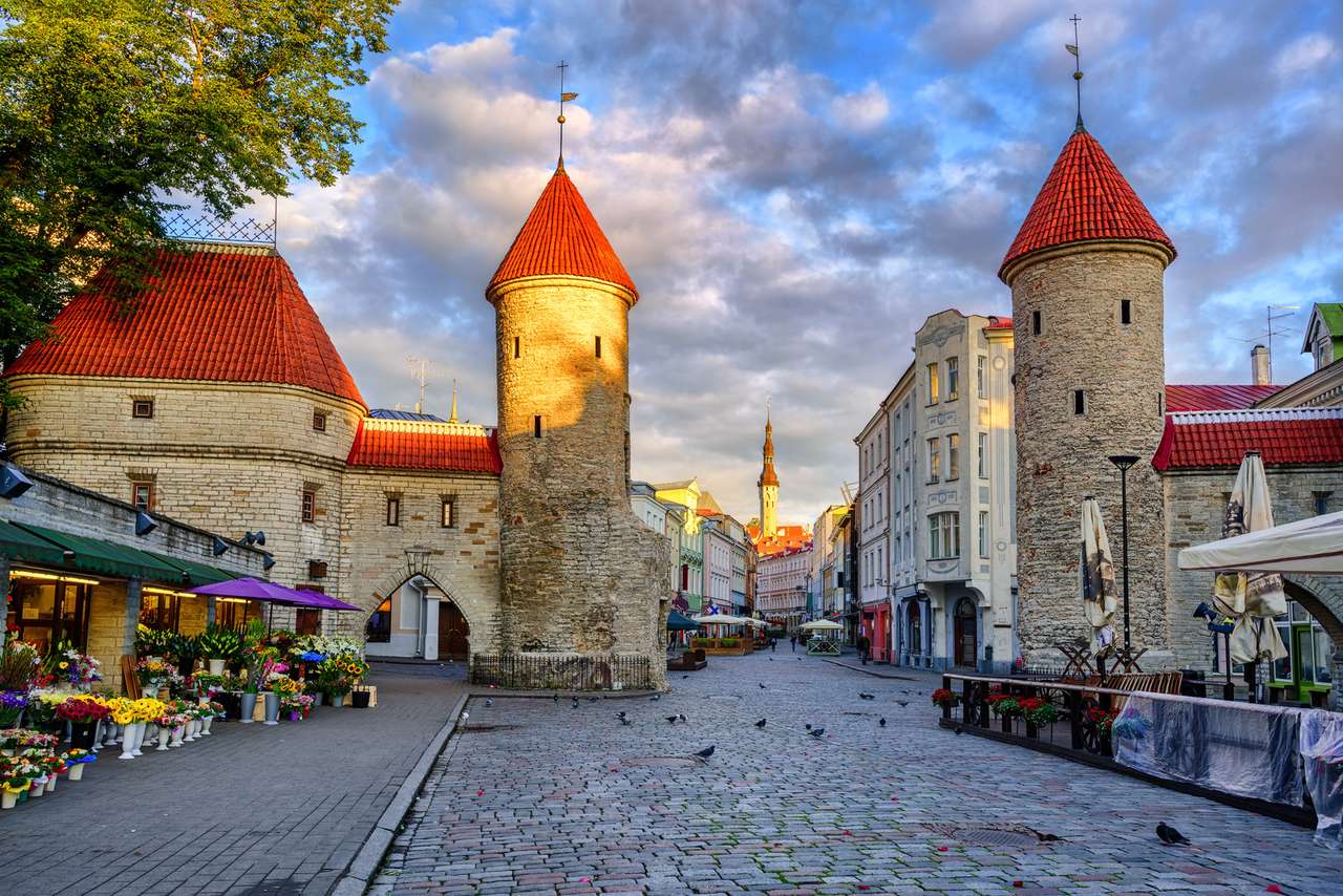 Stolica Estonii Tallin puzzle online